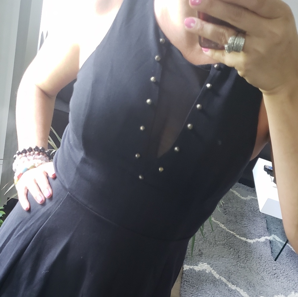 EXPRESS BLACK DRESS - Picture 2 of 8